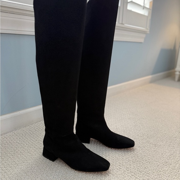 Emerson Fry black suede over the knee boots size 8 - Picture 7 of 7